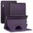 Mobigear Magnetic Folio Coque iPad 9 (2021) Etui + Porte-crayon - Violet