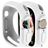Mobigear Colors Coque rigide pour Apple Watch Ultra - 49 mm - Blanc