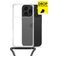 My Style Loop Transparente iPhone 17 Pro Coque avec cordon en TPU Souple - Transparent
