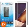 Mobigear Curved Samsung Galaxy Note 20 Ultra Verre trempé Protection d'écran - Compatible Coque - Noir (Lot de 3)