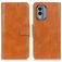 Mobigear Classy Housse Nokia X30 Etui Porte-Monnaie - Cognac