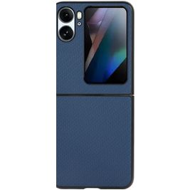 Mobigear Excellent Coque OPPO Find N2 Flip Coque arrière Rigide - Bleu