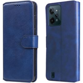 Mobigear Wallet Housse Realme C31 Etui Porte-Monnaie - Bleu