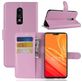 Mobigear Classic Housse OnePlus 6 Etui Porte-Monnaie - Violet