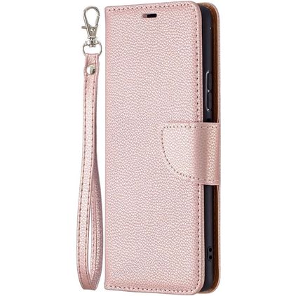 Mobigear Excellent Xiaomi Redmi Note 10 Pro Étui Portefeuille - Rose doré