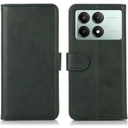 Mobigear Wallet Housse POCO X6 Pro Etui Porte-Monnaie - Vert