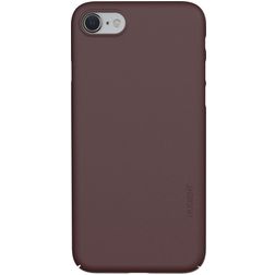 Nudient Thin Precise Coque iPhone SE (2020) Coque arrière Rigide - Sangria Red