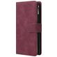 Mobigear Zipper Housse Samsung Galaxy A71 Etui Porte-Monnaie - Rouge