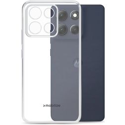 Mobilize Gelly Case Coque Transparente Motorola Moto G86 Coque arrière en TPU Souple - Transparent