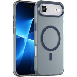 Mobigear Shockproof Coque iPhone Air MagSafe Coque arrière Rigide - Bleu Marin