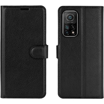Mobigear Classic Housse Xiaomi Mi 10T Etui Porte-Monnaie - Noir