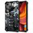 Mobigear Armor Stand Coque iPhone 13 Coque arrière Rigide Anti-Chocs avec Support Amovible - Bleu Marin