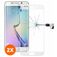 Mobigear Premium Samsung Galaxy S6 Edge Plus Verre trempé Protection d'écran - Compatible coque (Lot de 2)