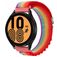Mobigear Alpine Bracelet Nylon pour Smartwatch Fermeture boucle ardillon - 22 mm - Colorful