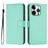 Mobigear Urban Wallet Housse iPhone 16 Pro Etui Porte-Monnaie - Vert