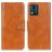 Mobigear Classy Motorola Moto E13 Étui Portefeuille - Cognac