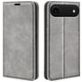 Mobigear Retro Slim Housse iPhone Air Etui Porte-Monnaie - Gris