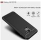 Mobigear Brushed Slim Coque Samsung Galaxy A8 (2018) Coque arrière en TPU Souple - Bleu Marin