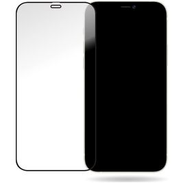 Mobilize Premium iPhone 12 Verre trempé Protection d'écran - Compatible Coque - Noir