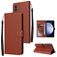 Mobigear Wallet Housse Samsung Galaxy S25 FE Etui Porte-Monnaie - Marron