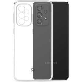 Mobilize Gelly Coque Transparente Samsung Galaxy A33 Coque arrière en TPU Souple - Transparent