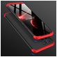 Mobigear TriGuard Coque Realme 8 Coque arrière Rigide - Noir / Rouge