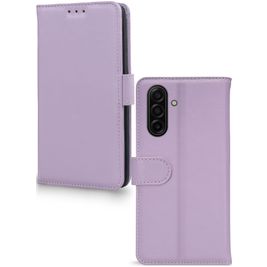Mobilize Premium Gelly Housse Samsung Galaxy A26 Etui Porte-Monnaie - Violet