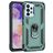 Mobigear Armor Ring Samsung Galaxy A23 Plastique rigide Coque arrière Antichoc avec bague de maintien - Vert