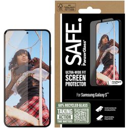 SAFE by PanzerGlass Ultra-Wide-Fit Samsung Galaxy S24 Verre trempé Protection d'écran - Compatible coque