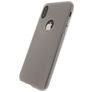 Mobilize Gelly Coque iPhone XS Coque arrière en TPU Souple - Blanc