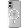 Nudient Thin Precise Coque Transparente iPhone 16 MagSafe Coque arrière Rigide - Transparent