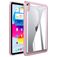 Mobigear Crystal Coque iPad Mini 6 (2021) Coque Arrière Rigide - Transparent / Rose