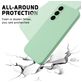 Mobigear Rubber Touch Coque Samsung Galaxy S24 FE Coque arrière en Silicone - Vert