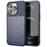 Mobigear Groove Coque iPhone 13 Pro Coque arrière en TPU Souple - Bleu