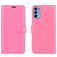 Mobigear Classic Housse OPPO Reno 4 Etui Porte-Monnaie - Rose