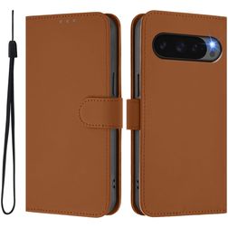 Mobigear Urban Wallet Housse Google Pixel 10 Etui Porte-Monnaie - Marron