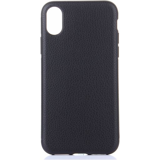 Mobigear Excellent Coque iPhone XS Coque arrière en TPU Souple - Noir