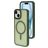 Mobiparts Hardcover Coque iPhone 15 MagSafe Coque arrière Rigide - Satin Green
