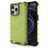 Mobigear Honeycomb Coque iPhone 14 Plus Coque arrière Rigide Anti-Chocs - Vert