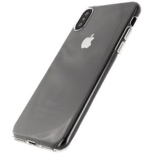 Mobilize Gelly Coque Transparente iPhone X Coque arrière en TPU Souple - Transparent