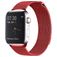Mobigear Loop Bracelet Milanais Apple Watch Fermeture magnétique - 49/46/45/44 mm - Rouge