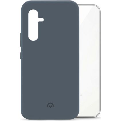 Mobilize Rubber Gelly Coque Samsung Galaxy A54 Coque arrière en TPU Souple - Matt Blue