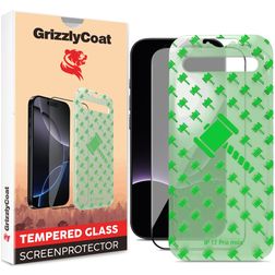 GrizzlyCoat Easy Align iPhone 17 Verre trempé Protection d'écran - Compatible Coque + Cadre d'installation