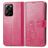 Mobigear Clover Housse POCO X5 Pro Etui Porte-Monnaie - Magenta
