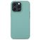 Mobigear Rubber Touch Coque iPhone 14 Pro Coque arrière en Silicone - Vert