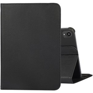 Mobigear DuoStand iPad Mini 7 (2024) Étui rotatif - Noir