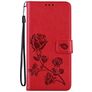 Mobigear Roses Housse HONOR 50 Lite Etui Porte-Monnaie - Rouge
