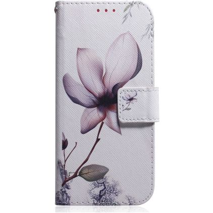 Mobigear Design Housse LG K40s Etui Porte-Monnaie - Magnolia