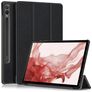 Mobigear Tri-Fold Coque Samsung Galaxy Tab S9 Plus Etui + Porte-crayon - Noir