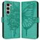Mobigear Butterfly Housse Samsung Galaxy Z Fold 6 Etui Porte-Monnaie - Vert